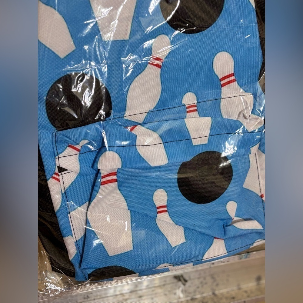 Bowling Pin Pattern Backpack - Picture 6 of 11